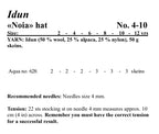 Viking Yarn Childrens Hat Knitting Pattern in Viking Wool Idun DK 4-10P PDF DOWNLOAD
