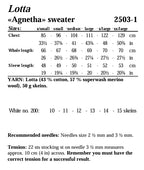 Viking Yarn Ladies Sweater Knitting Pattern in Viking Wool Lotta DK 2503-1P PDF DOWNLOAD
