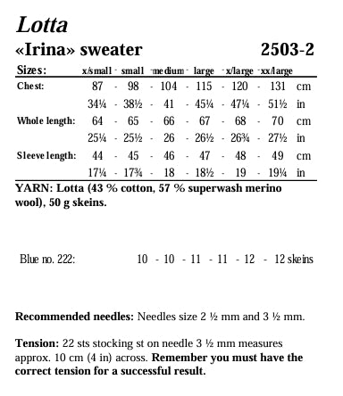 Viking Yarn Ladies Sweater Knitting Pattern in Viking Wool Lotta DK 2503-2bP PDF DOWNLOAD