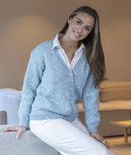 Viking Yarn Ladies Cardigan Knitting Pattern in Viking Wool Lotta DK 2503-4aP PDF DOWNLOAD