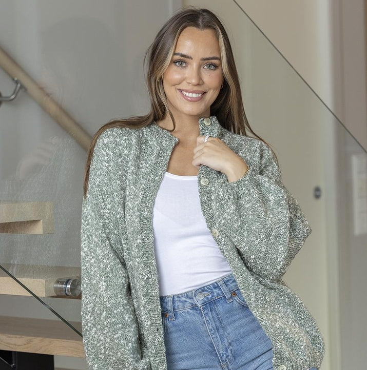 Viking Yarn Ladies Cardigan Knitting Pattern in Viking Wool Lotta DK 2503-8P PDF DOWNLOAD