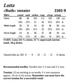Viking Yarn Ladies Sweater Knitting Pattern in Viking Wool Lotta DK 2503-9aP PDF DOWNLOAD