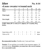 Viking Yarn Childrens Sweater Knitting Pattern in Viking Wool Idun DK 4-14aP PDF DOWNLOAD