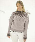 Viking Yarn Ladies Sweater Knitting Pattern in Viking Wool Merino 4ply 2507-1bP PDF DOWNLOAD
