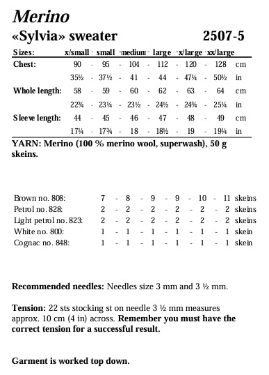 Viking Yarn Ladies Sweater Knitting Pattern in Viking Wool Merino 4ply 2507-5P PDF DOWNLOAD