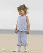 Viking Yarn Childrens Top and Trousers Knitting Pattern in Viking Wool Lotta DK 2614-1bP PDF DOWNLOAD