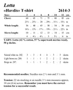 Viking Yarn Childrens T-Shirt Knitting Pattern in Viking Wool Lotta DK 2614-3bP PDF DOWNLOAD