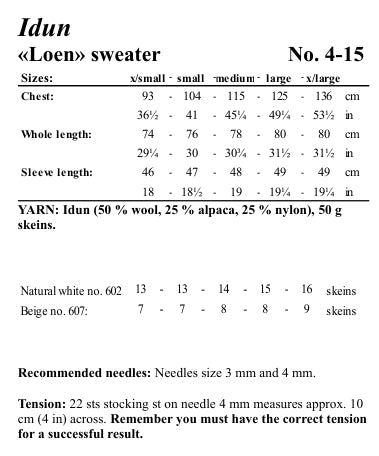 Viking Yarn Ladies Sweater Knitting Pattern in Viking Wool Idun DK 4-15P PDF DOWNLOAD