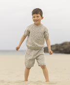 Viking Yarn Childrens T-Shirt and Shorts Knitting Pattern in Viking Wool Lotta DK 2614-4aP PDF DOWNLOAD