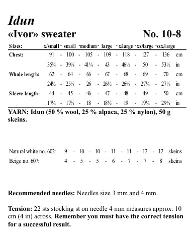 Viking Yarn Ladies Sweater Knitting Pattern in Viking Wool Idun DK 10-8bP PDF DOWNLOAD
