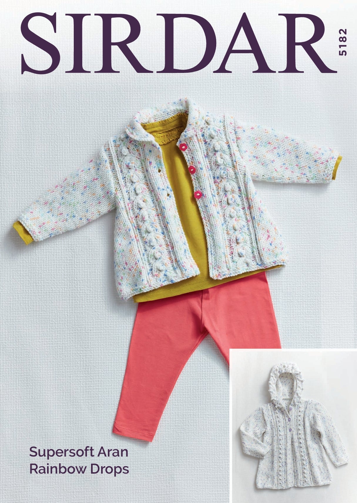 Sirdar Matinee Coats Knitting Pattern in Aran 5182P PDF DOWNLOAD