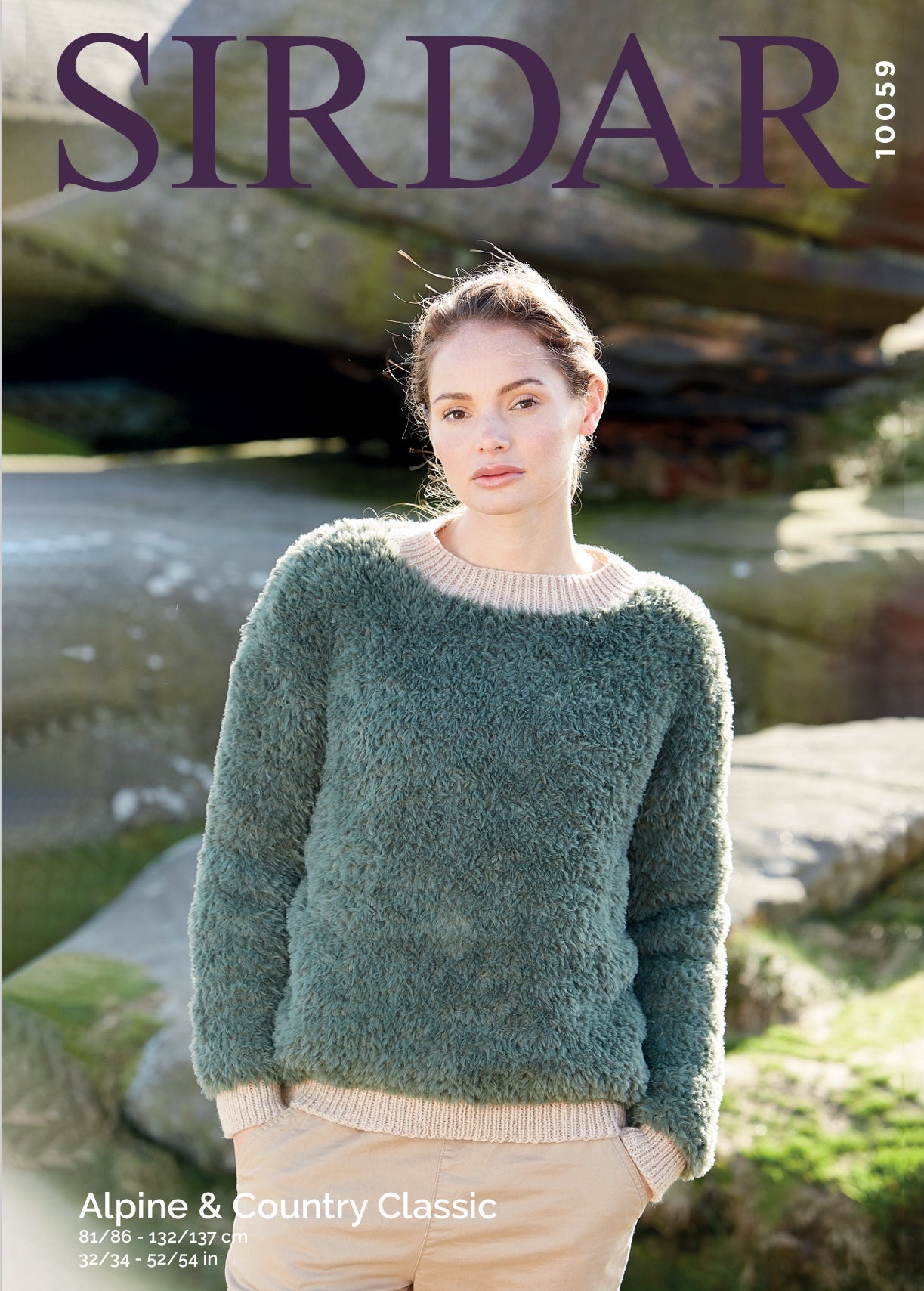 Sirdar Ladies Jumper Knitting Pattern in Super Chunky & DK 10059P PDF DOWNLOAD