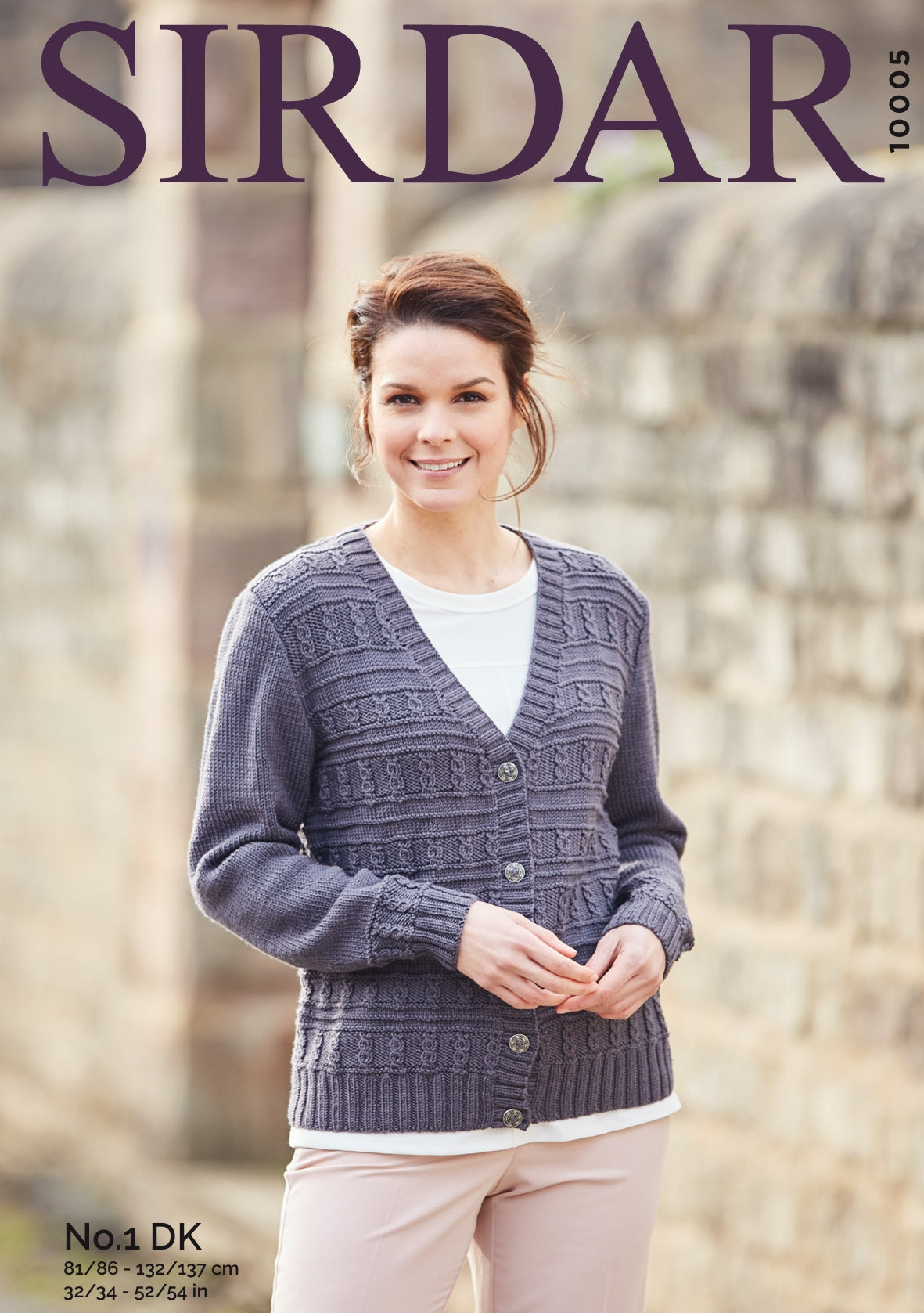 Sirdar Cardigan Knitting Pattern in DK 10005P PDF DOWNLOAD