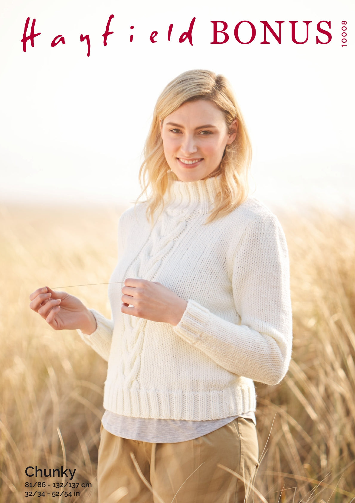 Hayfield Sweater Knitting Pattern in Chunky 10008P PDF DOWNLOAD