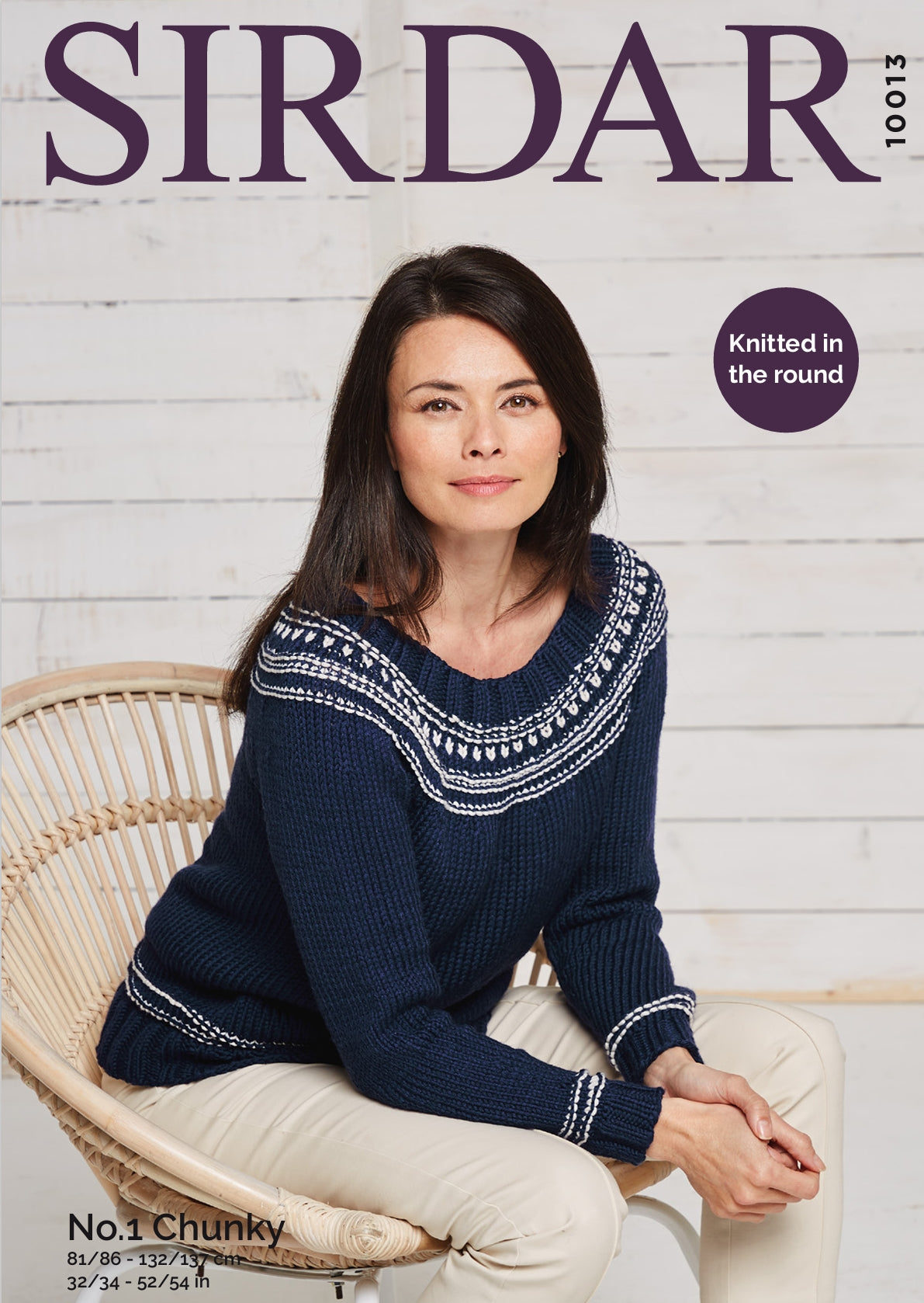 Sirdar Sweater Knitting Pattern in Chunky 10013P PDF DOWNLOAD