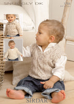 Sirdar Sweaters and Tank Top Knitting Pattern in Snuggly DK 1784P PDF DOWNLOAD