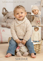 Sirdar Sweater, Hat and Blanket Knitting Pattern in Snuggly DK 1785P PDF DOWNLOAD