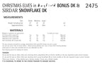 Sirdar Christmas Elves Knitting Pattern in Hayfield Bonus DK and Snowflake DK 2475P PDF DOWNLOAD