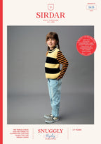 Sirdar Sweater Knitting Pattern in Snuggly Replay DK 2625P PDF DOWNLOAD
