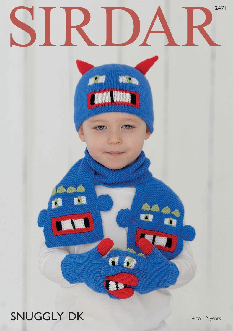 Sirdar Accessories in Snuggly DK 2471P PDF DOWNLOAD