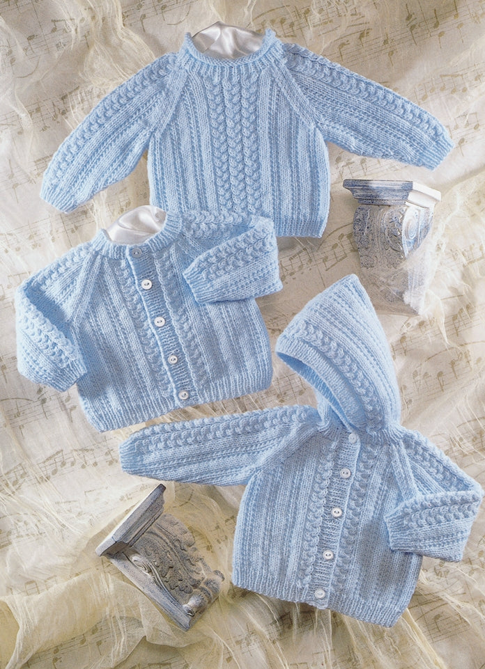 Sirdar Cardigan, Jacket and Sweater Knitting Pattern in Snuggly DK 3898P PDF DOWNLOAD