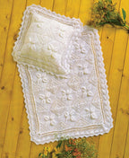 Sirdar Blanket and Pillowcase Knitting Pattern in Snuggly DK 3806P PDF DOWNLOAD