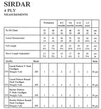 Sirdar Cardigans Knitting Pattern in Snuggly 4ply 3941P PDF DOWNLOAD