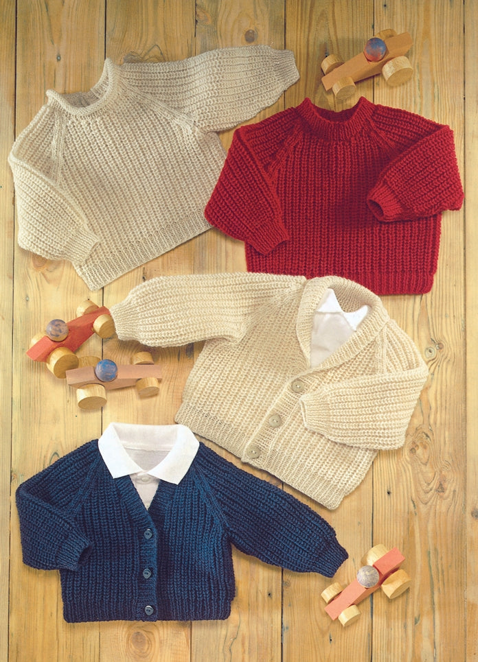 Sirdar Cardigans and Sweaters Knitting Pattern in Snuggly DK 3957P PDF DOWNLOAD