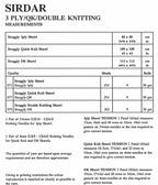 Sirdar Shawls Knitting Pattern in Snuggly 3ply/DK 3982P PDF DOWNLOAD