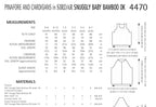 Sirdar Pinafore and Cardigans Knitting Pattern in Snuggly Baby Bamboo DK 4470P PDF DOWNLOAD