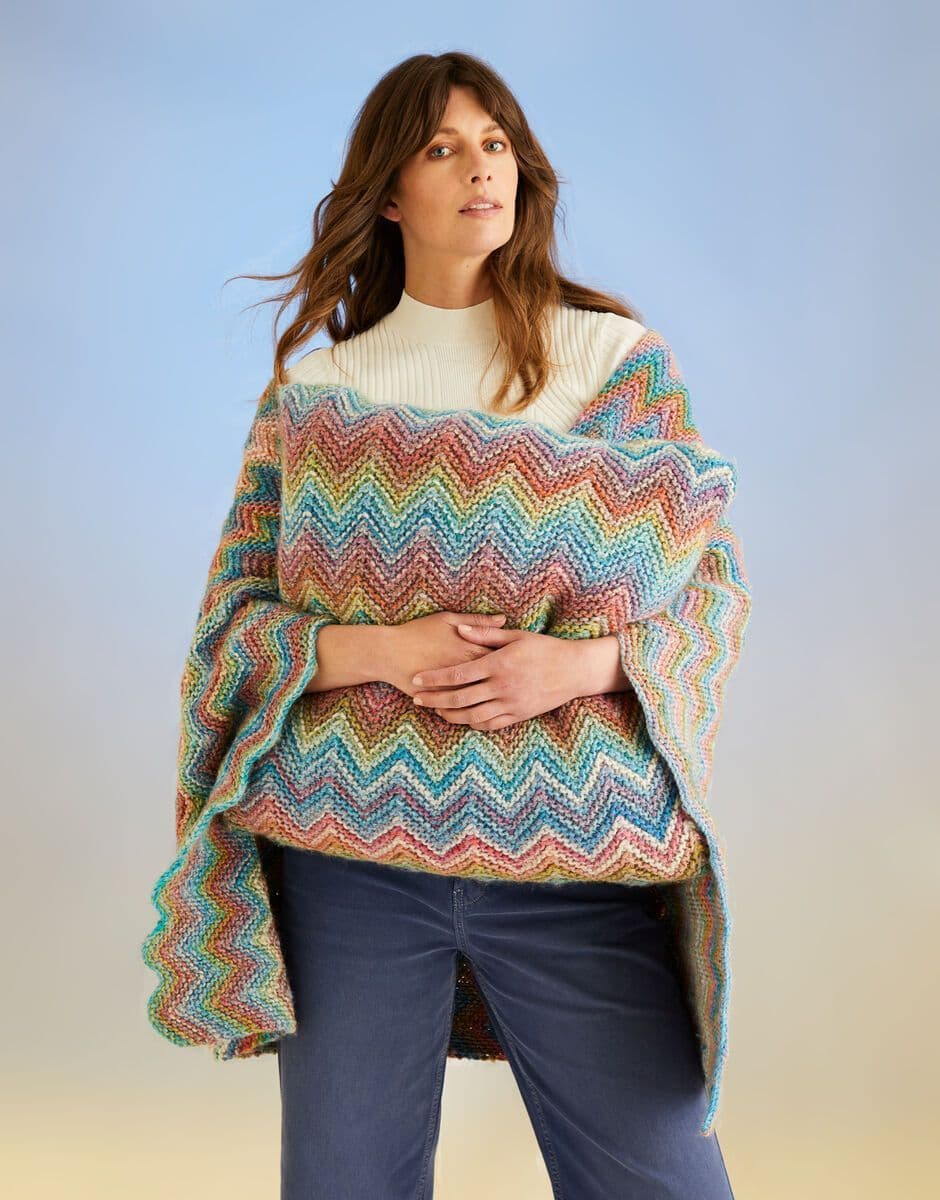 Sirdar Blanket & Cushion Knitting Pattern in Jewelspun Chunky 10707P PDF DOWNLOAD