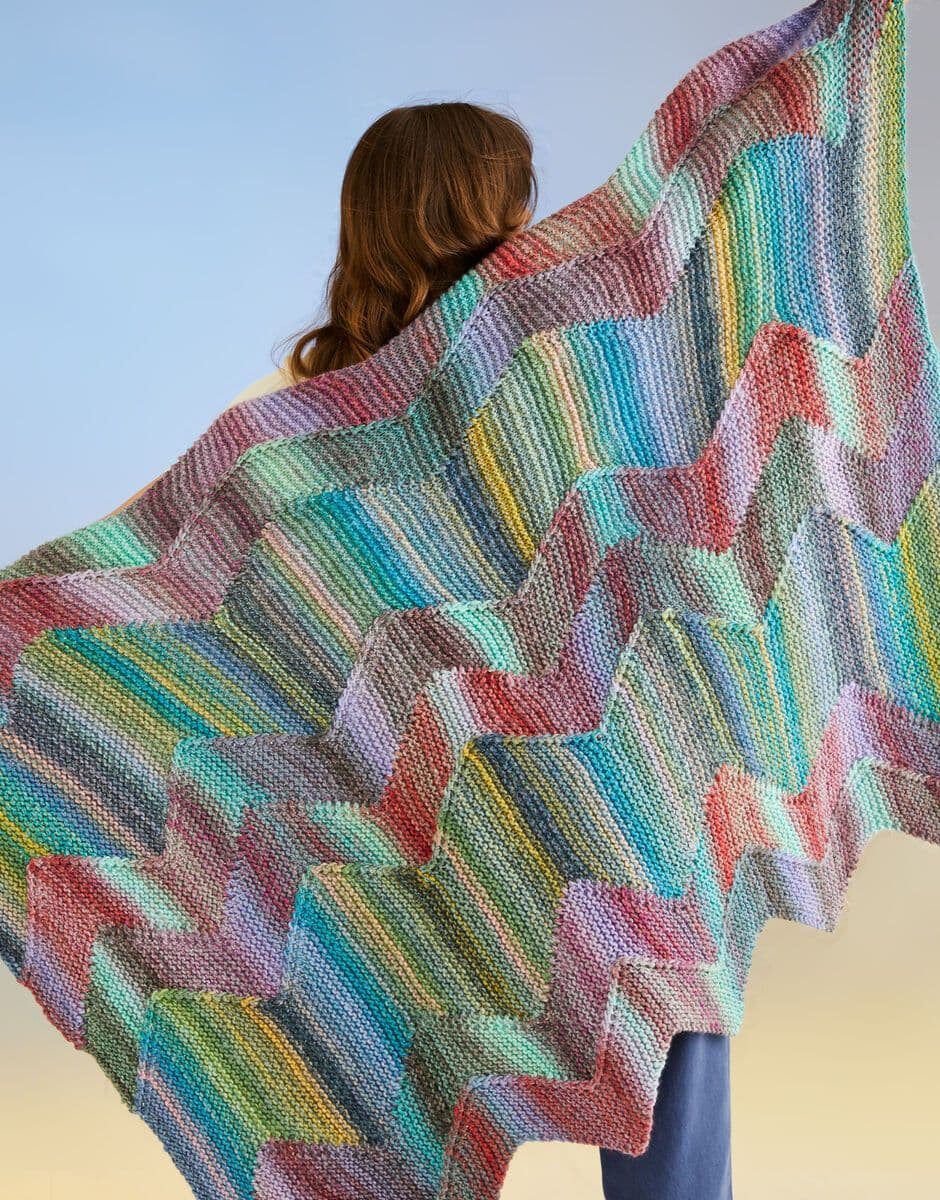 Sirdar Blanket Knitting Pattern in Jewelspun Chunky 10708P PDF DOWNLOAD