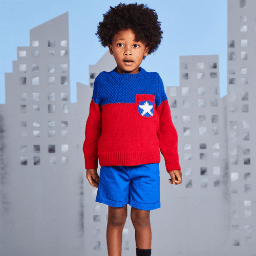 Sirdar Captain Five Star Sweater Knitting Pattern in Snuggly Replay DK 2621P PDF DOWNLOAD