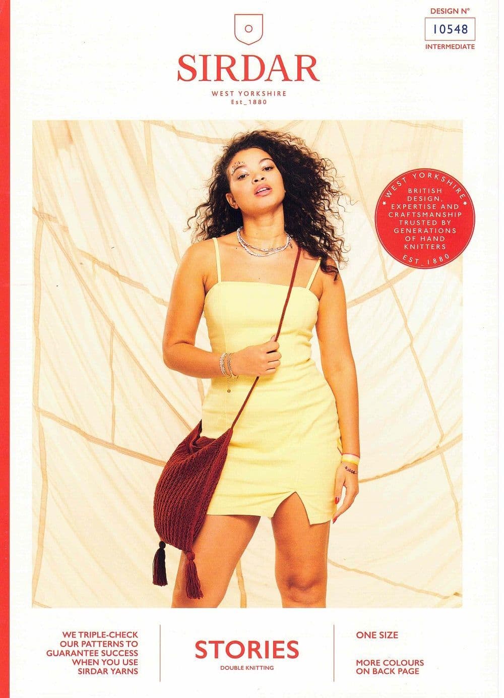 Sirdar Festival Bag Knitting Pattern in Stories DK 10548P PDF DOWNLOAD