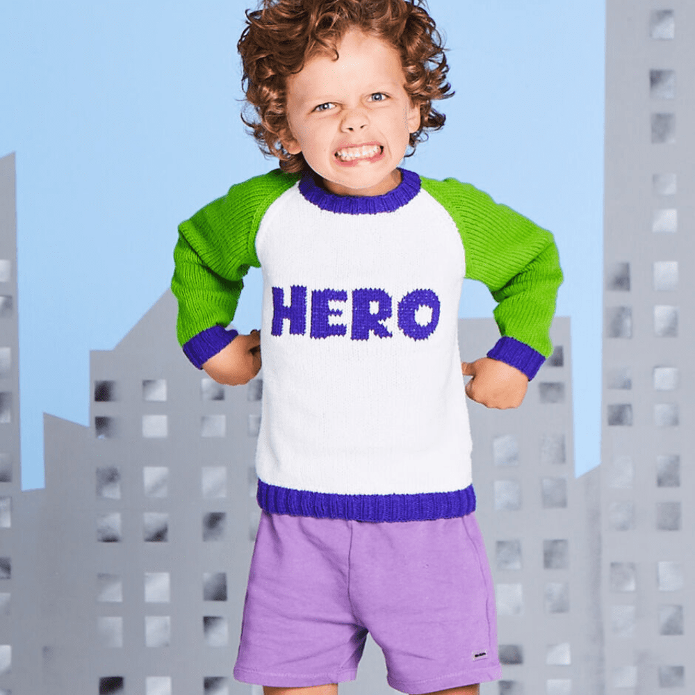 Sirdar Hero Inside Sweater Knitting Pattern in Snuggly Replay DK 2612P PDF DOWNLOAD