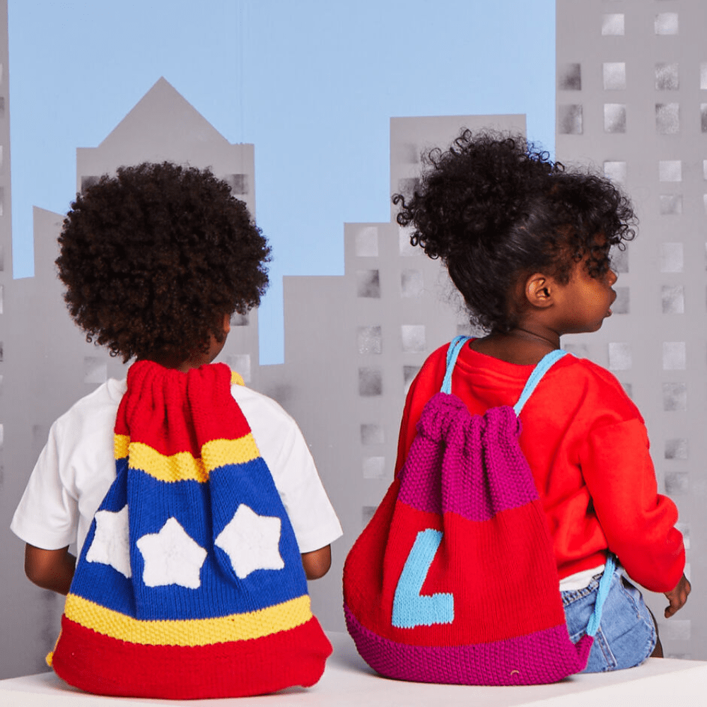 Sirdar Super Gadget Bags Knitting Pattern in Snuggly Replay DK 2622P PDF DOWNLOAD