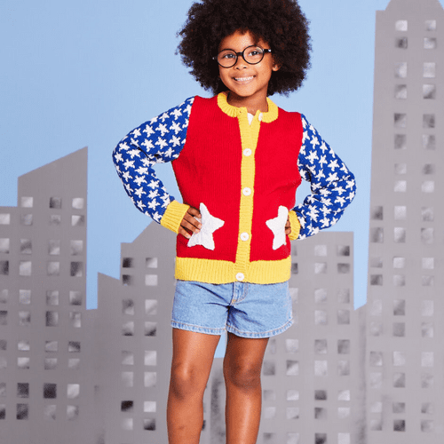 Sirdar Super Star Cardi Knitting Pattern in Snuggly Replay DK 2617P PDF DOWNLOAD