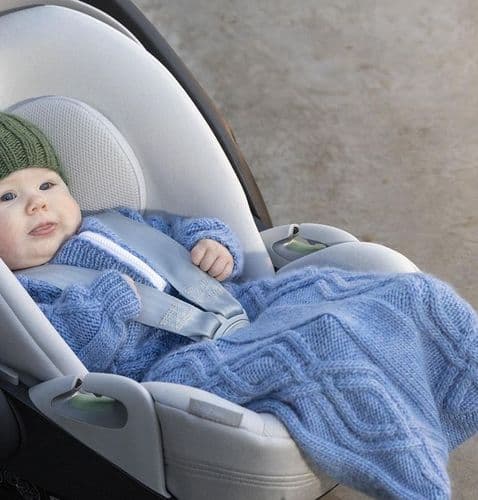 Viking Yarn Baby Sleeping Bag Knitting Pattern in Viking Wool 2502-6P PDF DOWNLOAD