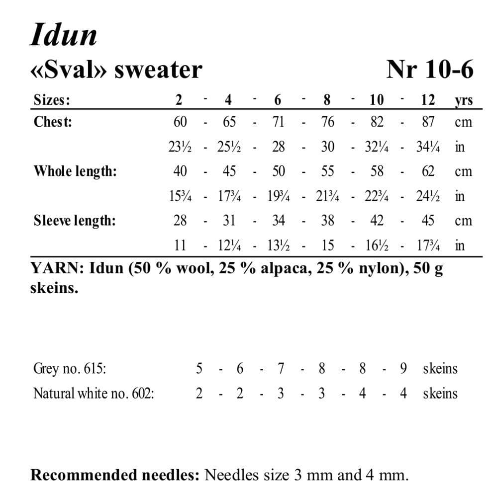 Viking Yarn Boys Sweater Knitting Pattern in Idun 10-6dP PDF DOWNLOAD