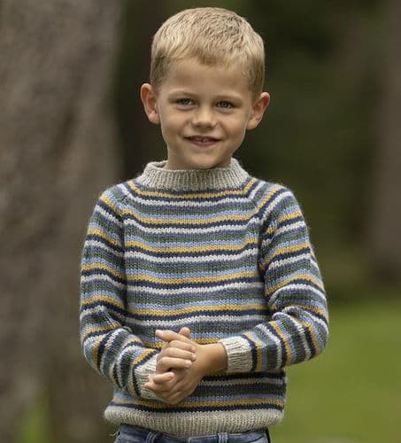 Viking Yarn Boys Sweater Knitting Pattern in Viking Wool 2332-10P PDF DOWNLOAD