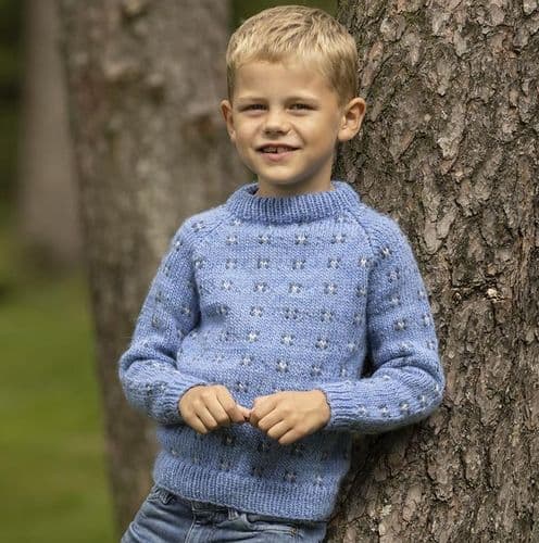 Viking Yarn Boys Sweater Knitting Pattern in Viking Wool 2332-7bP PDF DOWNLOAD