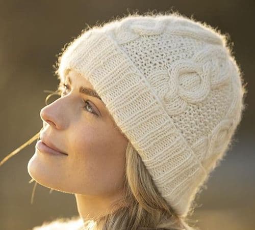 Viking Yarn Hat Knitting Pattern in Viking Wool 2601-8P PDF DOWNLOAD