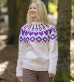 Viking Yarn Ladies Sweater Knitting Pattern in Naturgarn Chunky 2432-1bP PDF DOWNLOAD