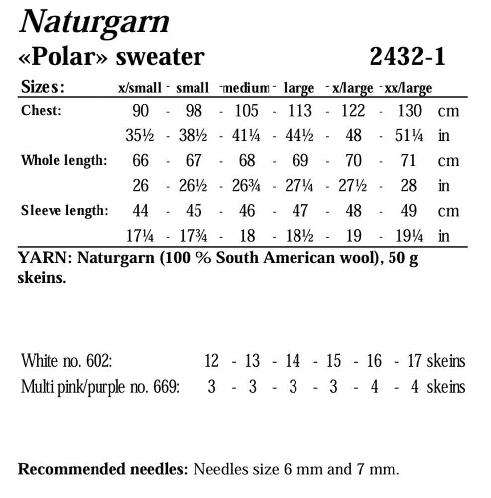 Viking Yarn Ladies Sweater Knitting Pattern in Naturgarn Chunky 2432-1bP PDF DOWNLOAD