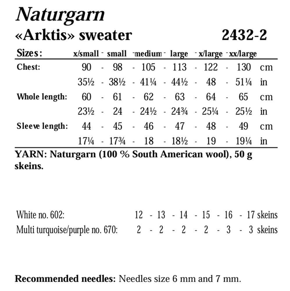 Viking Yarn Ladies Sweater Knitting Pattern in Naturgarn Chunky 2432-2aP PDF DOWNLOAD