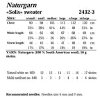 Viking Yarn Ladies Sweater Knitting Pattern in Naturgarn Chunky 2432-3bP PDF DOWNLOAD