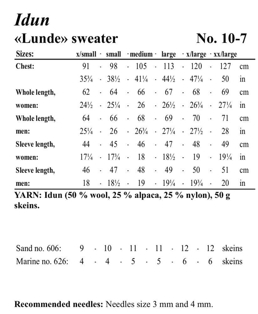Viking Yarn Mens Sweater Knitting Pattern in Idun 10-7aP PDF DOWNLOAD